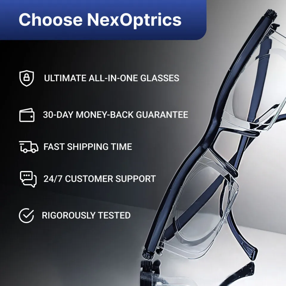 Choosing NexOptrics adjustable glasses