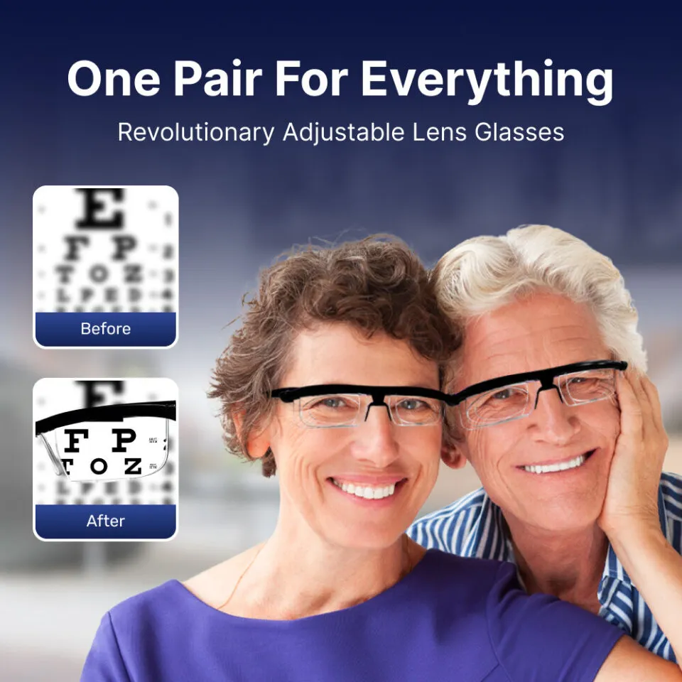 NexOptrics adjustable lens glasses